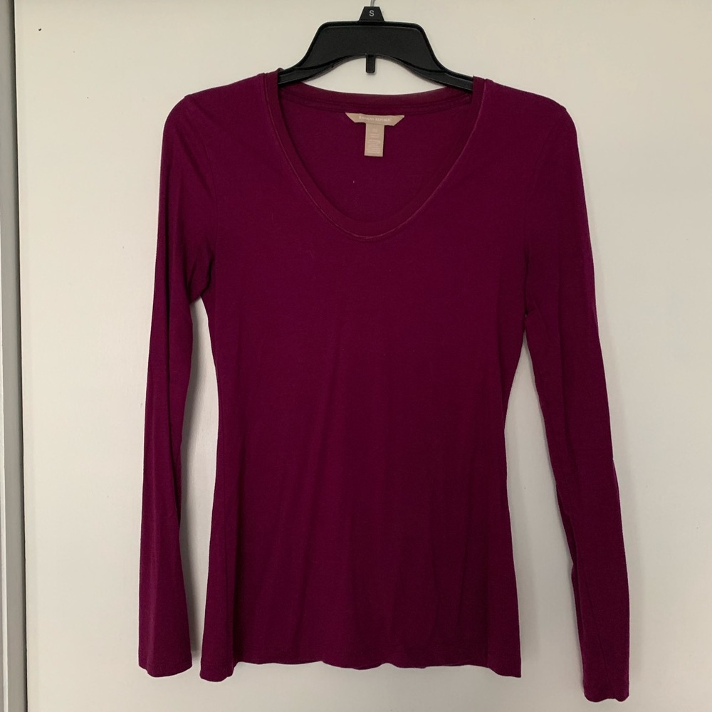 Plum Banana Republic XS long sleeve